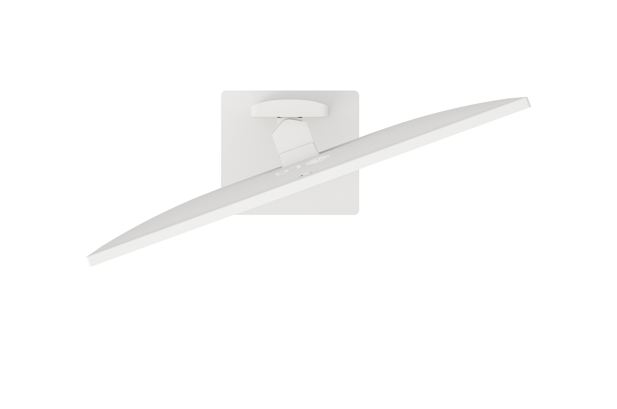 -30 degree swivel monitor top view