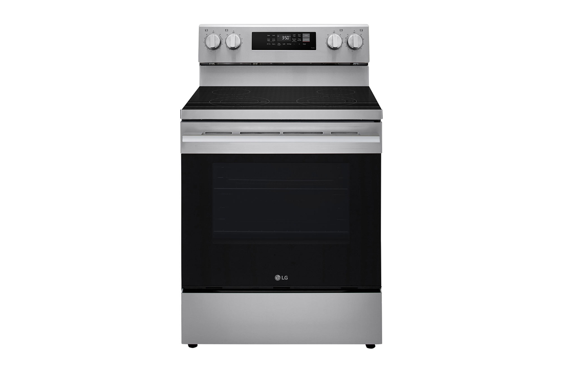 Front view of LG Cooking appliances, Ranges LREN6321YE
