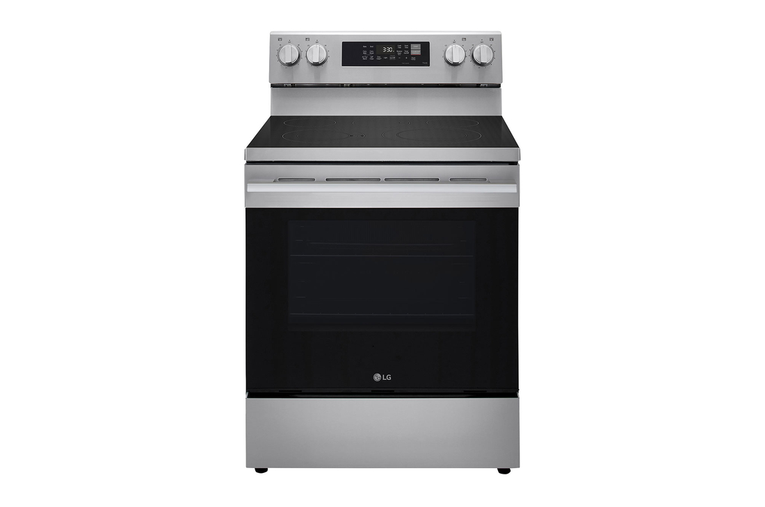 Front view of LG Cooking appliances, Ranges LREN6323YE