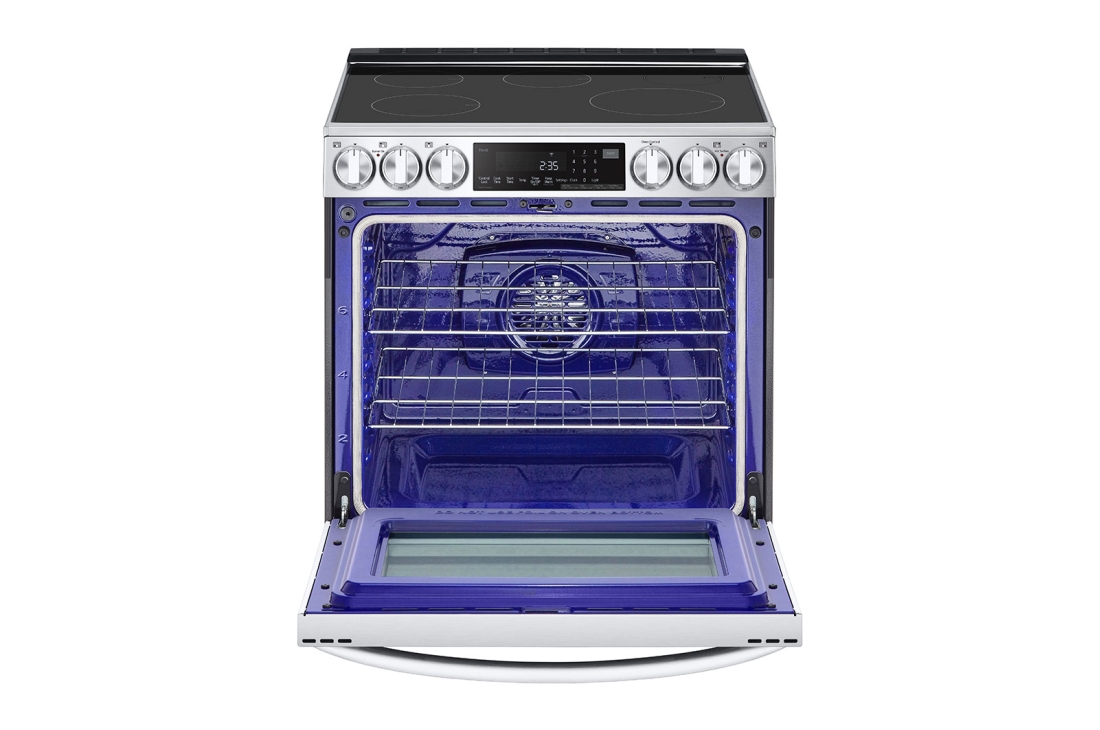 LG 30" Induction 6.3 cu ft. Range | Probake Convection, Air Sous-Vide, Air Fry, InstaView®, SelfClean, EasyClean®& Smart, Stainless, Slide-in, LSIL6336F