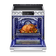 LG STUDIO 30" Induction 6.3 cu ft. Range | Probake Convection, Air Sous-Vide, Air Fry, SelfClean, EasyClean®& Smart, Stainless, Slide-in, LSIS6338F