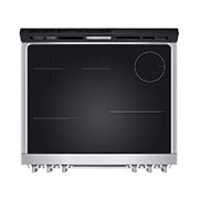 LG STUDIO 30" Induction 6.3 cu ft. Range | Probake Convection, Air Sous-Vide, Air Fry, SelfClean, EasyClean®& Smart, Stainless, Slide-in, LSIS6338F