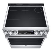 LG STUDIO 30" Induction 6.3 cu ft. Range | Probake Convection, Air Sous-Vide, Air Fry, SelfClean, EasyClean®& Smart, Stainless, Slide-in, LSIS6338F