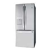LG 30" French Door Refrigerator with Smart Cooling System, 22 cu. Ft., LFD22716ST