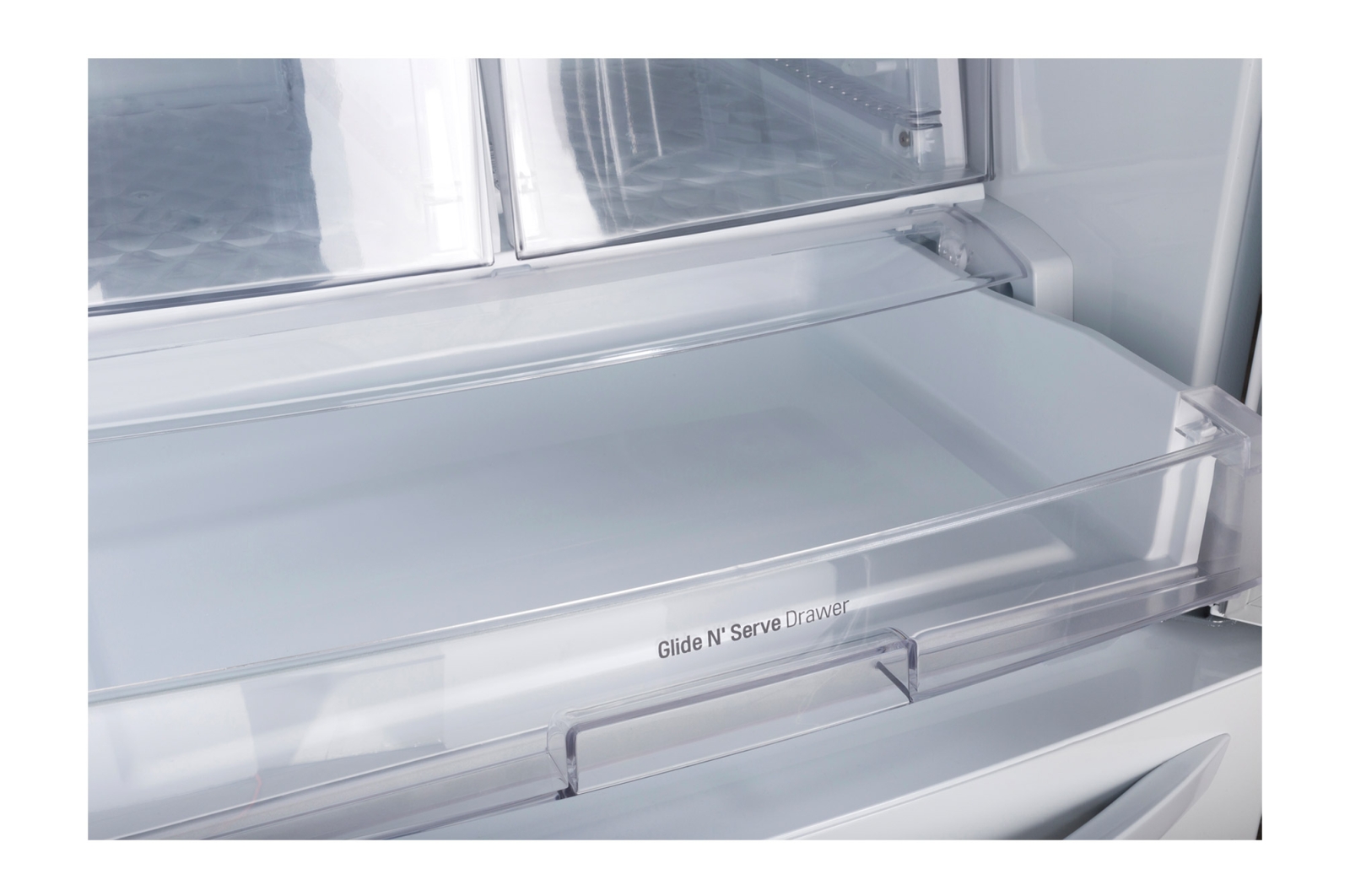 LG 30" 22 cu.ft. Standard-Depth French 3-Door Refrigerator, LRFNS2200W