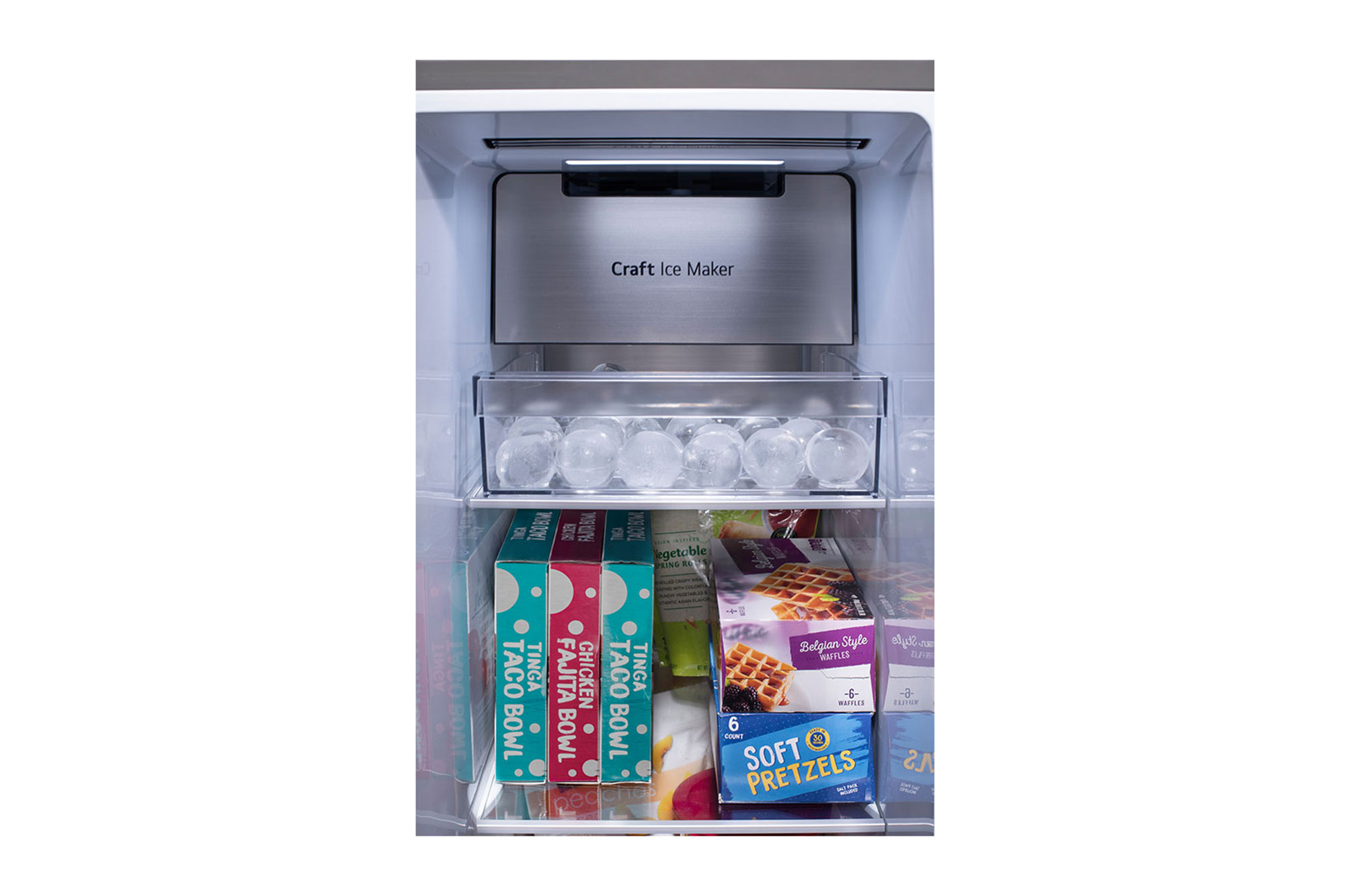 LG 36" 27 cu.ft. InstaView® Standard-Depth Side by Side Refrigerator | Ice & Water Dispenser | Dual Ice Maker with Craft Ice®, LRSOS2706S