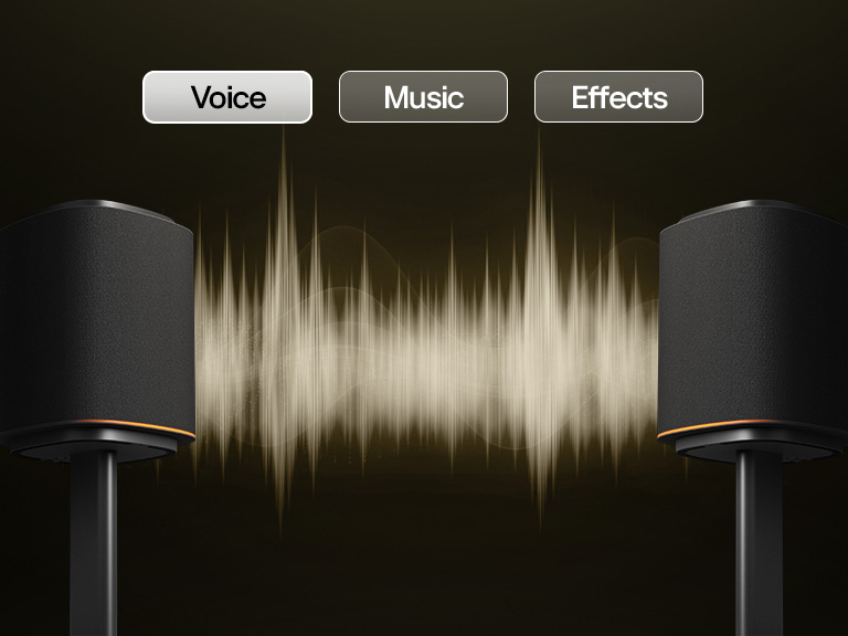 A video shows AI Sound Pro recognizes genre and adjusts EQ for each genre.