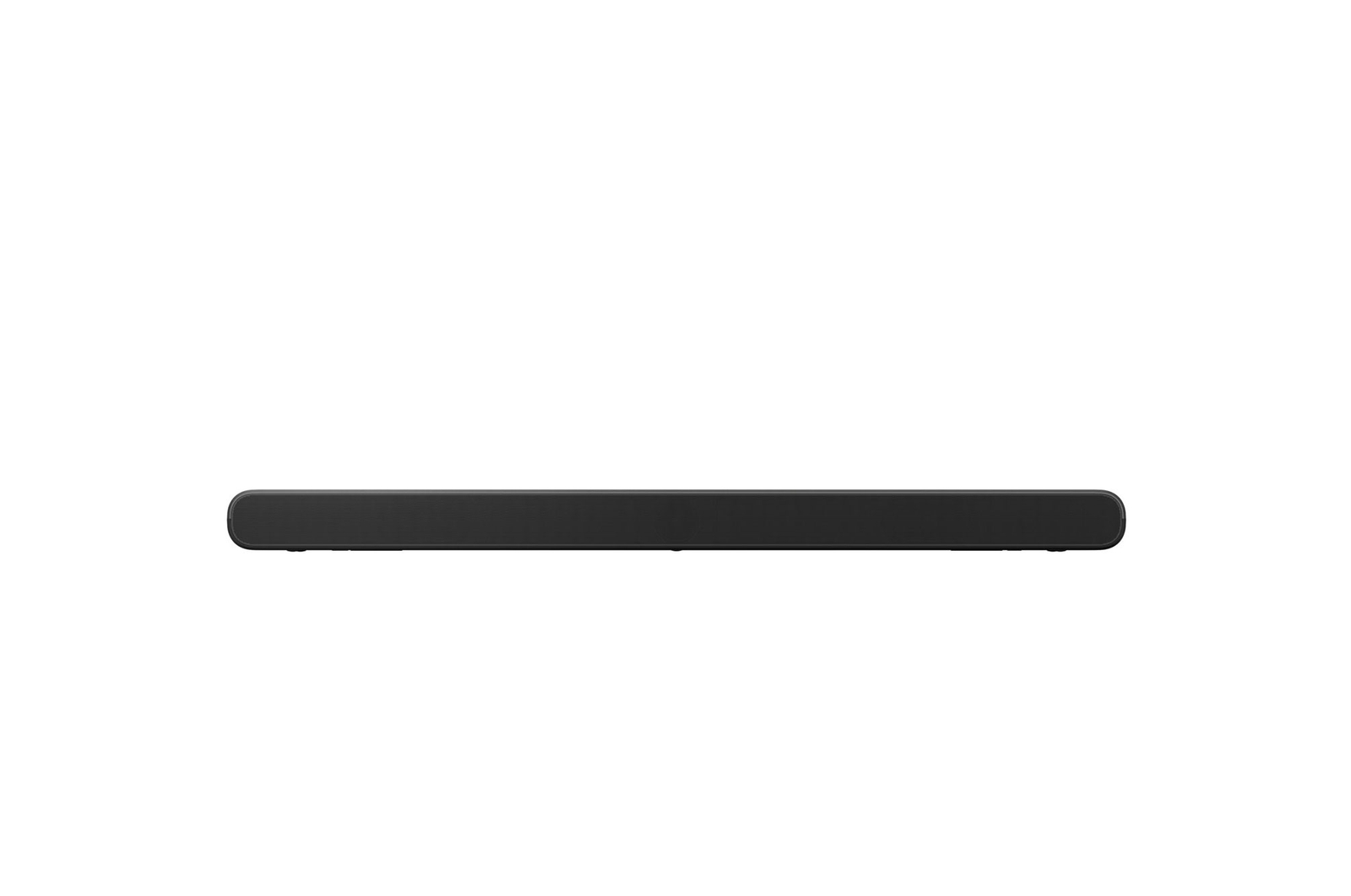 Front view of the soundbar