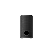 Front view of the subwoofer