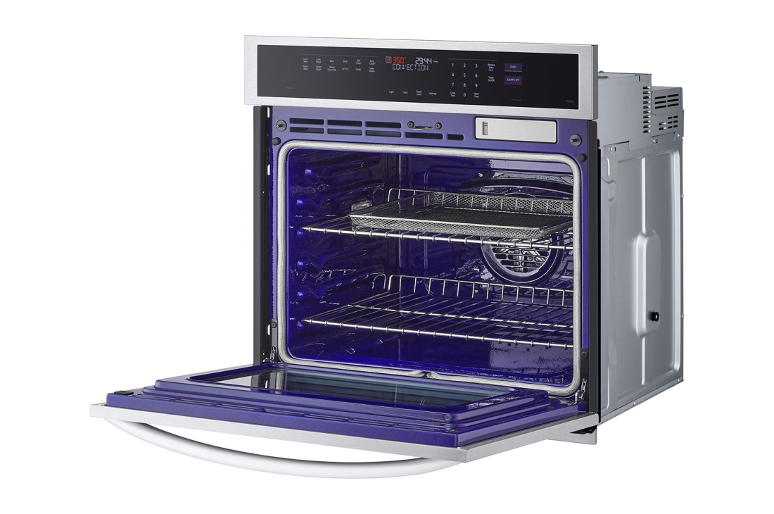 LG 4.7 cu ft. Single Wall Oven | True Convection, Steam Sous-Vide, Air Fry, InstaView<sup>®</sup>, SelfClean, EasyClean<sup>®</sup> & Smart, Stainless, WSEP4727F