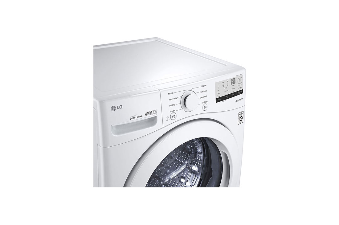 LG 5.2 cu.ft. Front Load Washer with 6Motion® and ColdWash™, WM3400CW