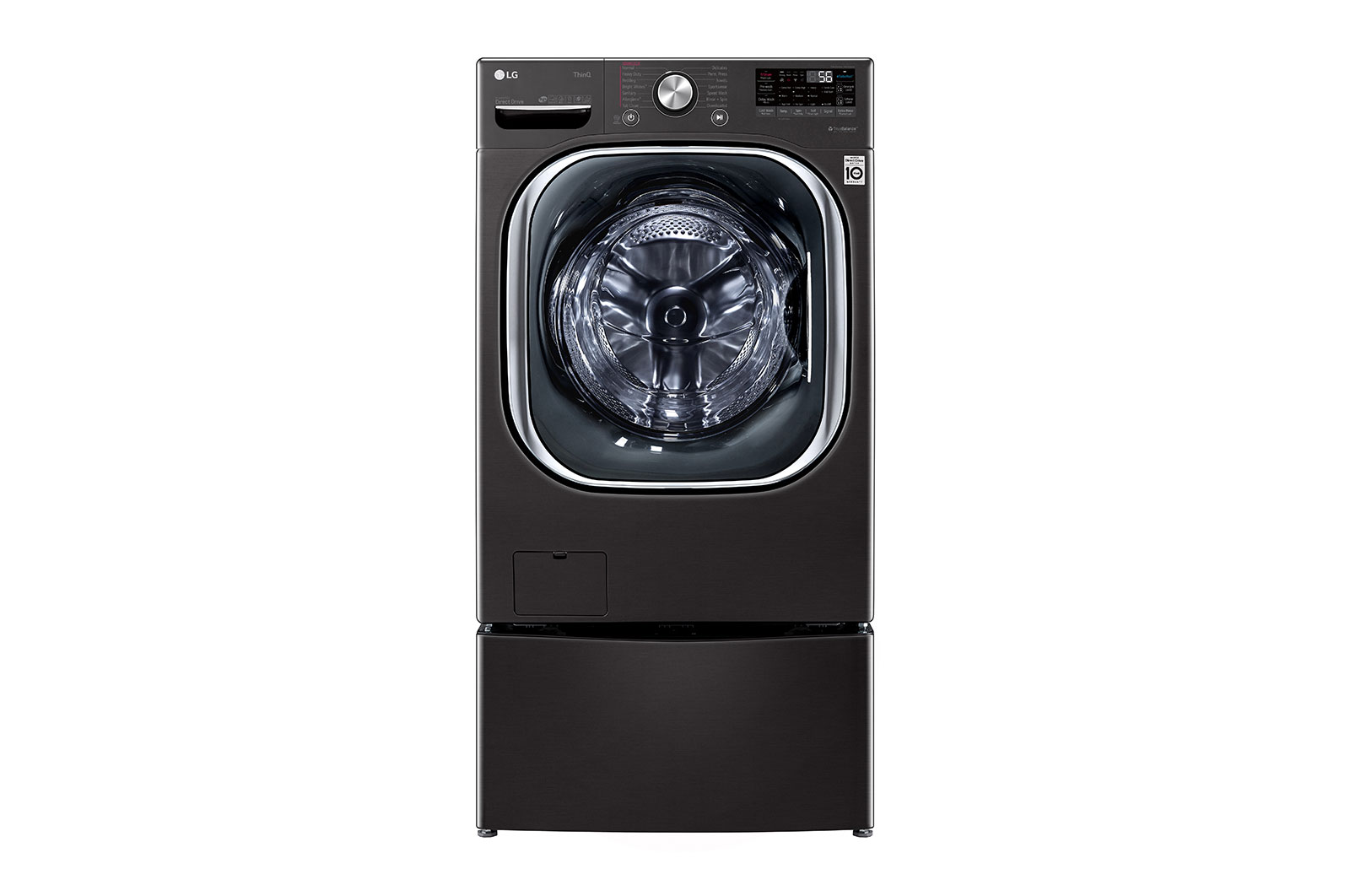 LG 5.8 cu.ft. Mega Capacity Front Load Washer with AI DD™, WM4500HBA