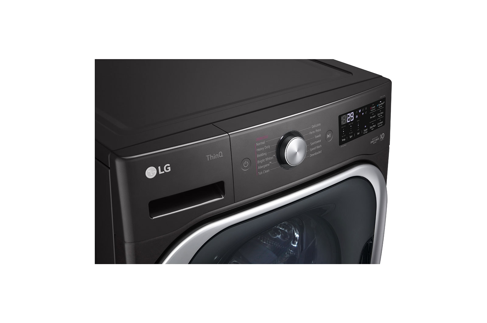 LG 6.0 cu.ft. Front Load Washer with TurboWash®, AI DD® and Steam, WM8900HBA