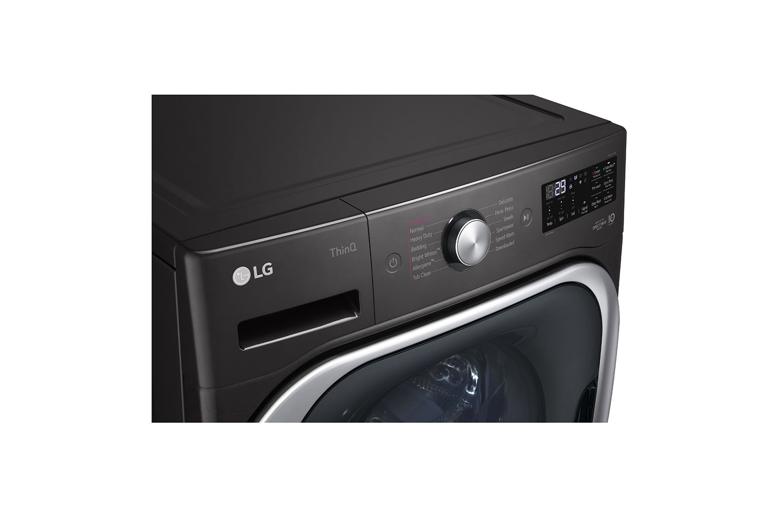 LG 6.0 cu.ft. Front Load Washer with TurboWash®, AI DD® and Steam, WM8900HBA