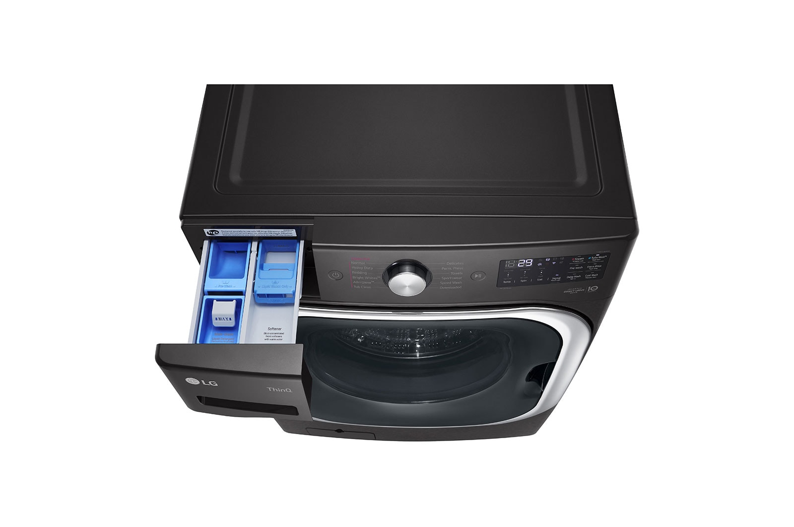 LG 6.0 cu.ft. Front Load Washer with TurboWash®, AI DD® and Steam, WM8900HBA