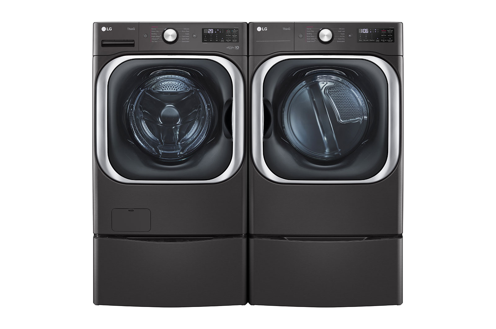 LG 6.0 cu.ft. Front Load Washer with TurboWash®, AI DD® and Steam, WM8900HBA