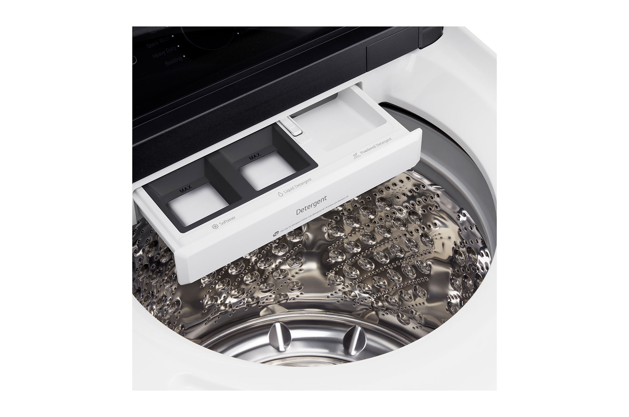 LG 6.3 cu.ft. Top Load Impeller Washer with EasyUnload®, TurboWash®, WT8400CW