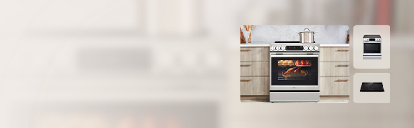 Receive a $150 VISA prepaid card when purchasing select ENERGY STAR® LG induction cooktops and ranges
