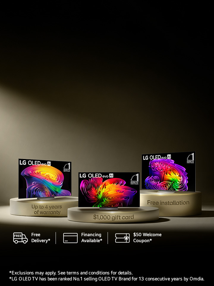 Unlock Exclusive OLED Offers: Extended Warranty, Installation or Gift Card on Select Models