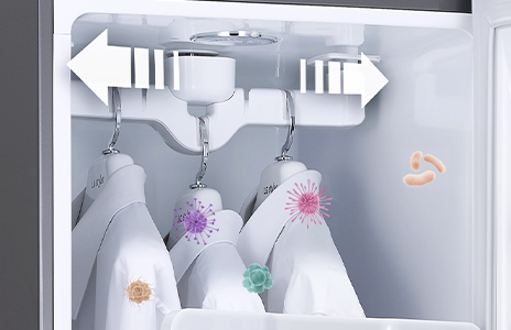 Refresh Your Clothes by Shaking off the Odours 	