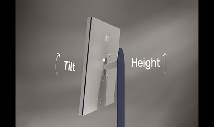A video showing UltraFine monitor's design and adjustability.