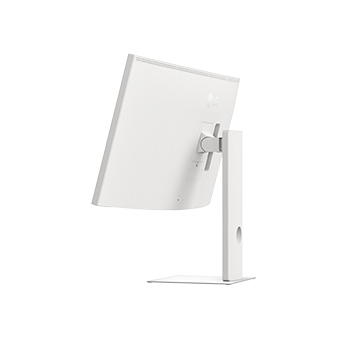 Rear side view with screen tilted upward
