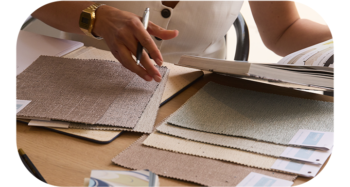 Snapshot showing the concept of eco-friendly home: room interior, room full of sunlight