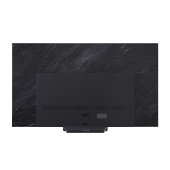 Vue arrière du téléviseur Smart TV LG OLED evo AI C5 4K.