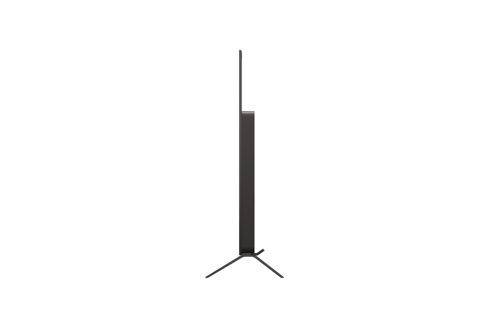 Vue latérale du téléviseur Smart LG OLED AI B5 4K.