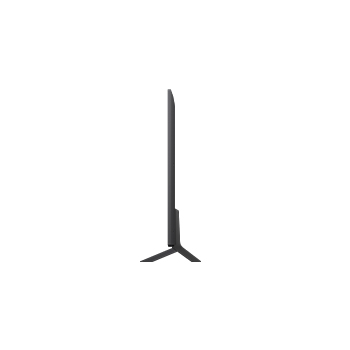 Vue latérale gauche du téléviseur LG QNED evo QNED85 TV 