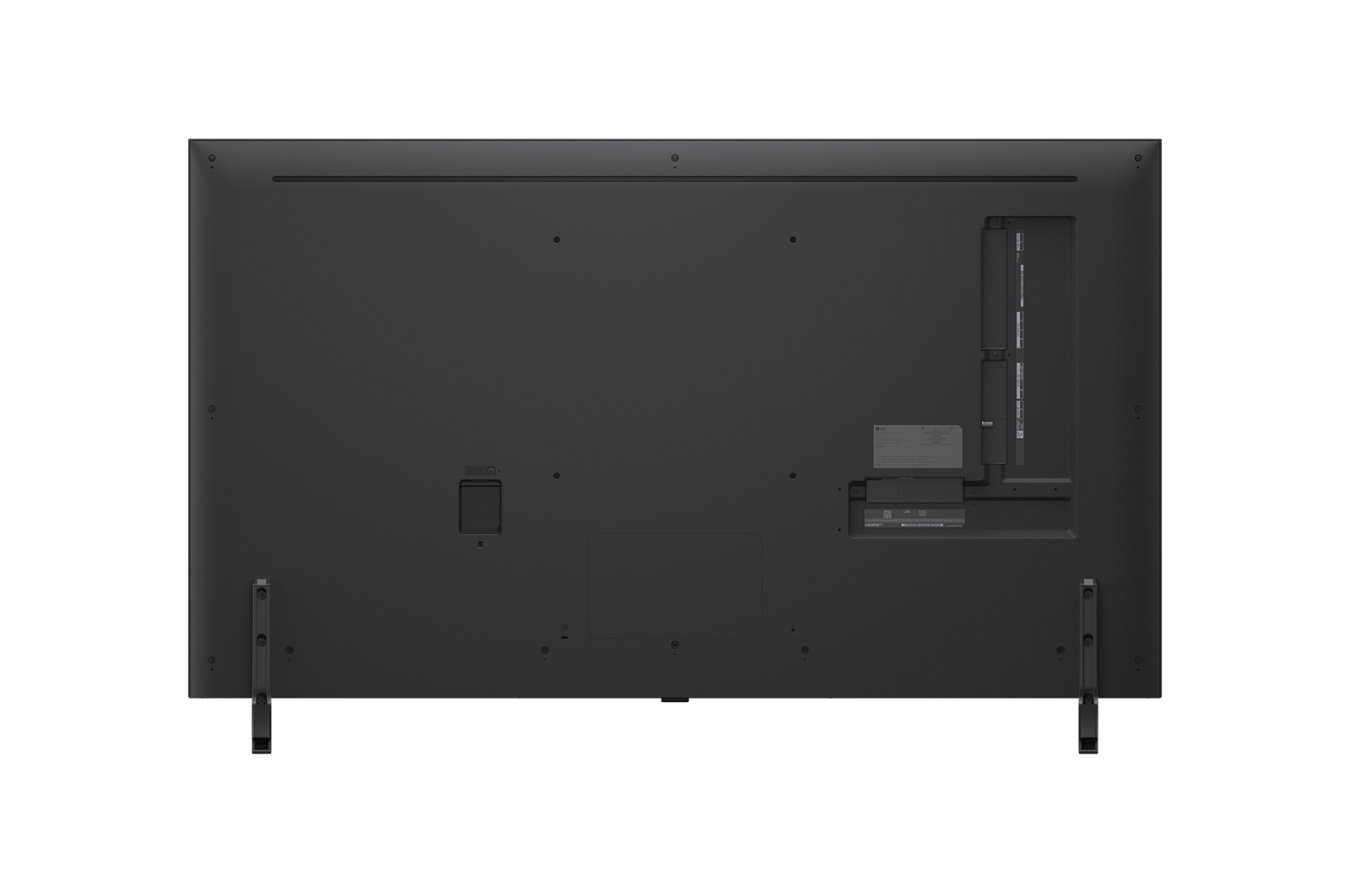 Vue arrière du LG QNED evo QNED85 TV