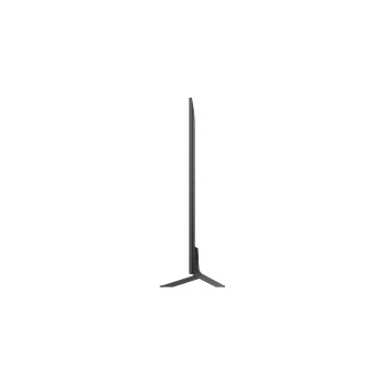 Vue latérale gauche du téléviseur LG QNED evo QNED85 TV 