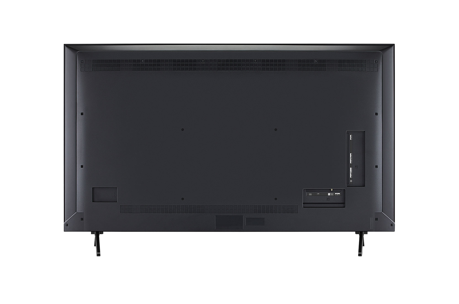 Vue arrière du téléviseur LG QNED evo QNED92.
