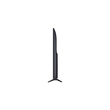 Vue latérale gauche du téléviseur LG QNED70 TV 