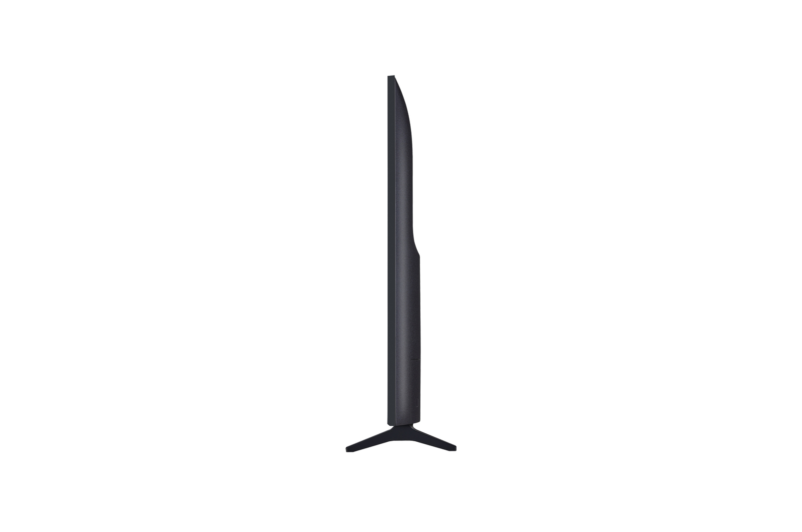 Vue latérale gauche du téléviseur LG QNED70 TV 