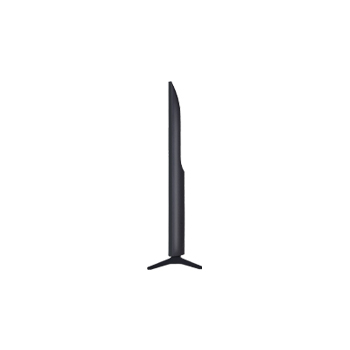 Vue latérale gauche du téléviseur LG QNED70 TV 
