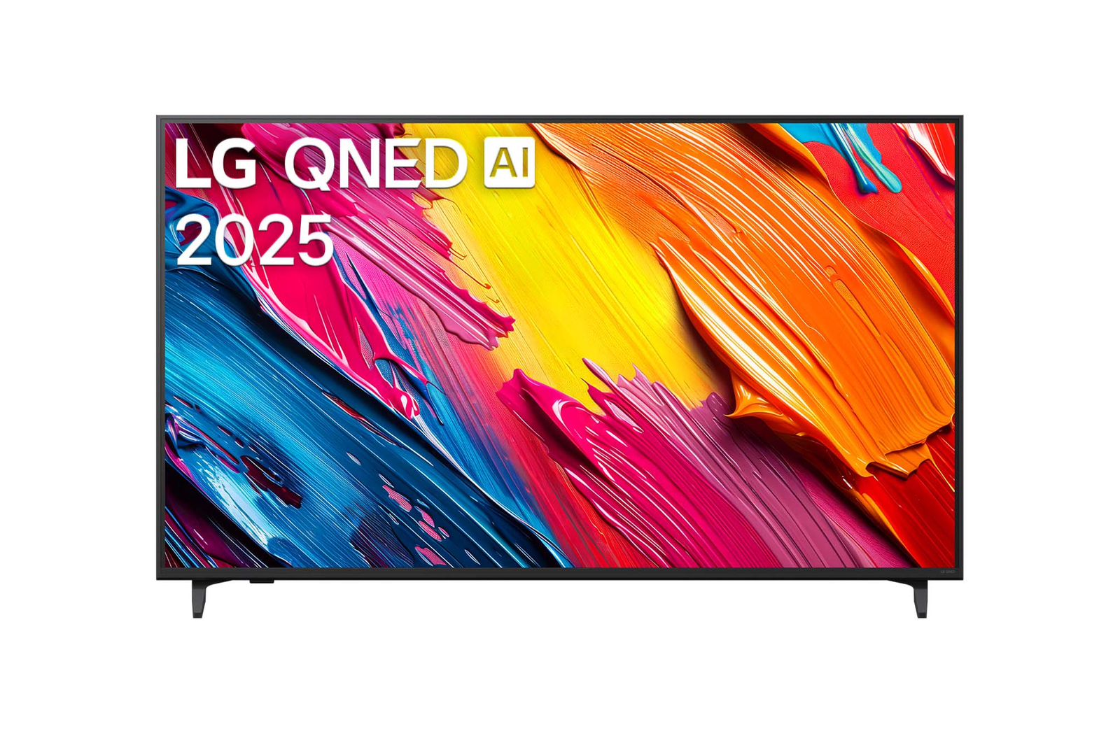 Vue de face de 55 pouces LG QNED AI QNED70 4K Smart TV 2025 55QNED70AUA