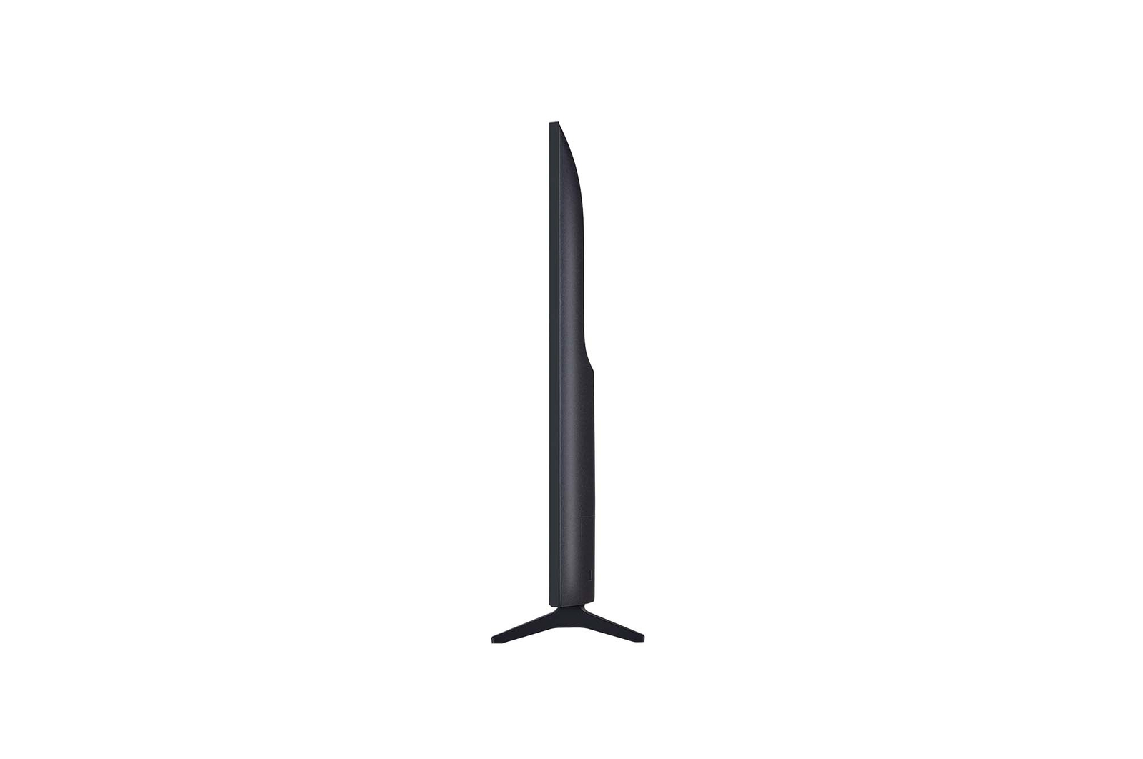 Vue latérale gauche du téléviseur LG QNED70 TV 
