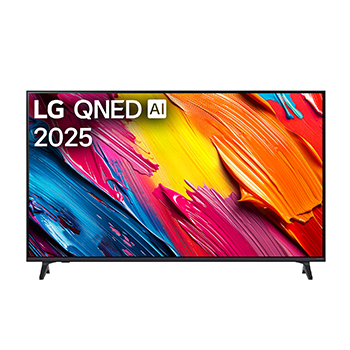 Vue de face de 65 pouces LG QNED AI QNED70 4K Smart TV 2025 65QNED70AUA