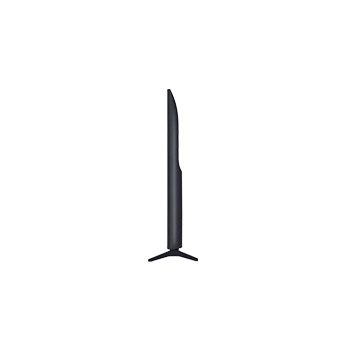 Vue latérale gauche du téléviseur LG QNED70 TV 