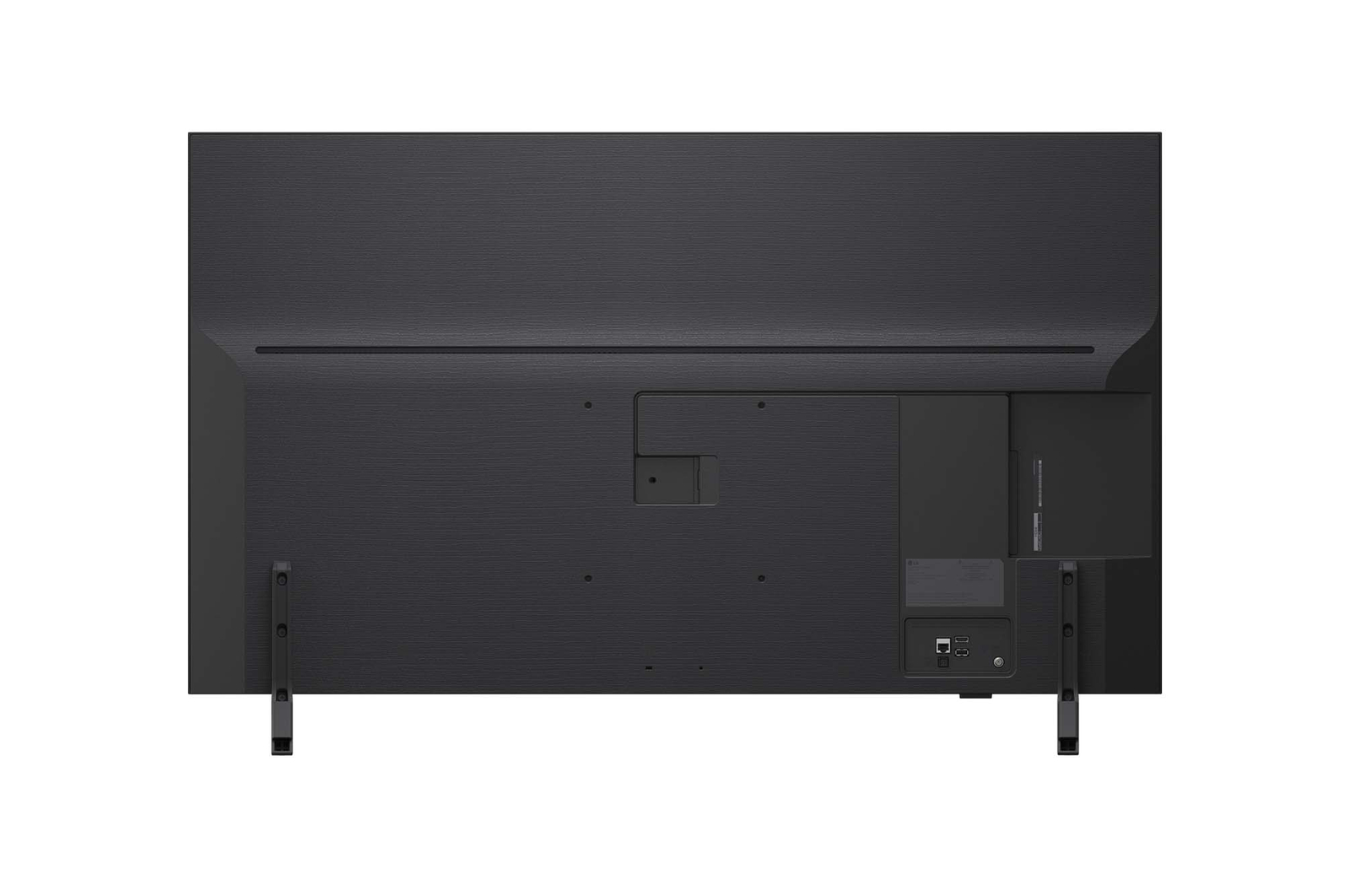 Vue arrière du LG QNED82 TV