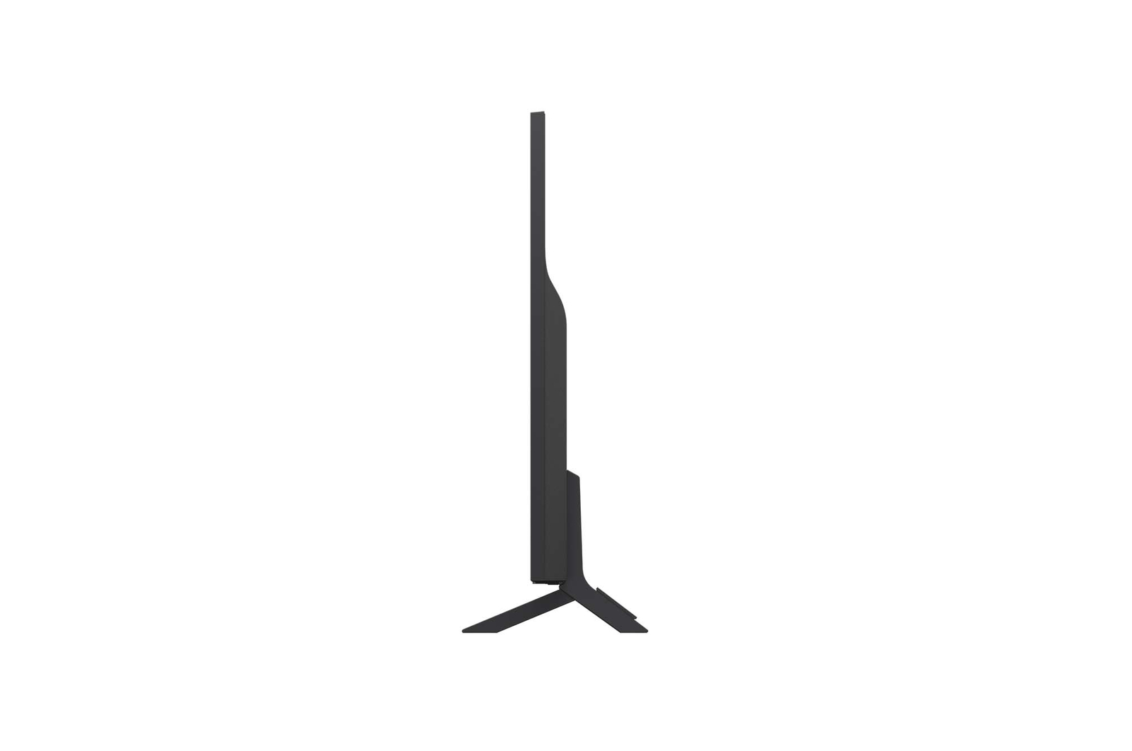 Vue latérale gauche du téléviseur LG QNED82 TV 