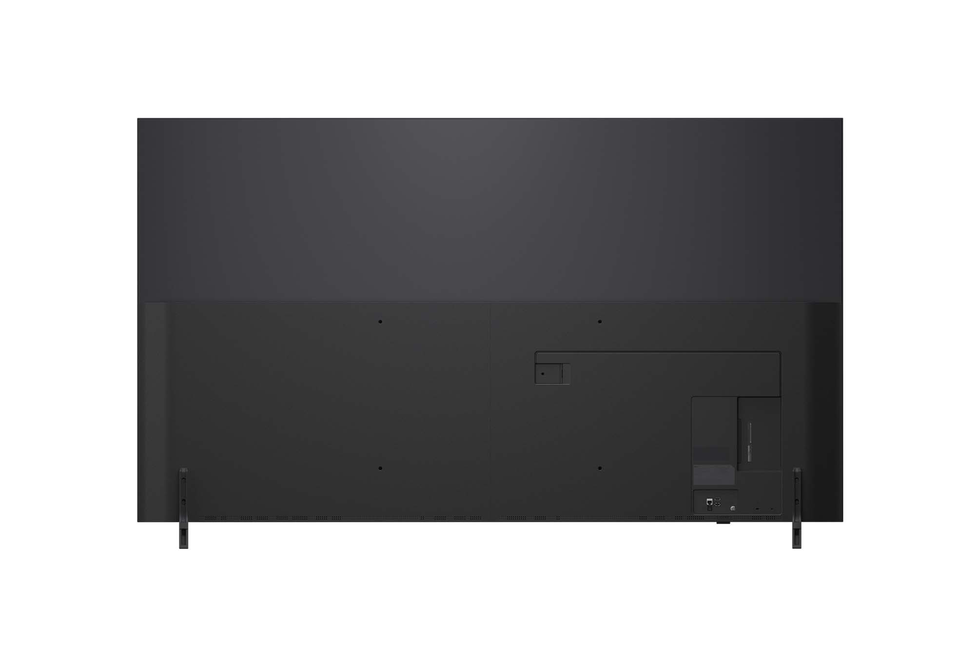 Vue arrière du LG QNED82 TV