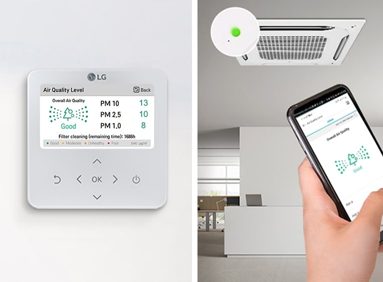 Vérifiez la qualité de l’air de votre bâtiment en temps réel1