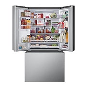 LG Frigo de 26 pi³/36 po, Mirror InstaView<sup>MD</sup>, Door-in-Door<sup>MD</sup>, prof. de compt., 3 portes/2 battants | Distr. eau/glaçons | Craft Ice<sup>MD </sup>(4 types), LRYKC2606S