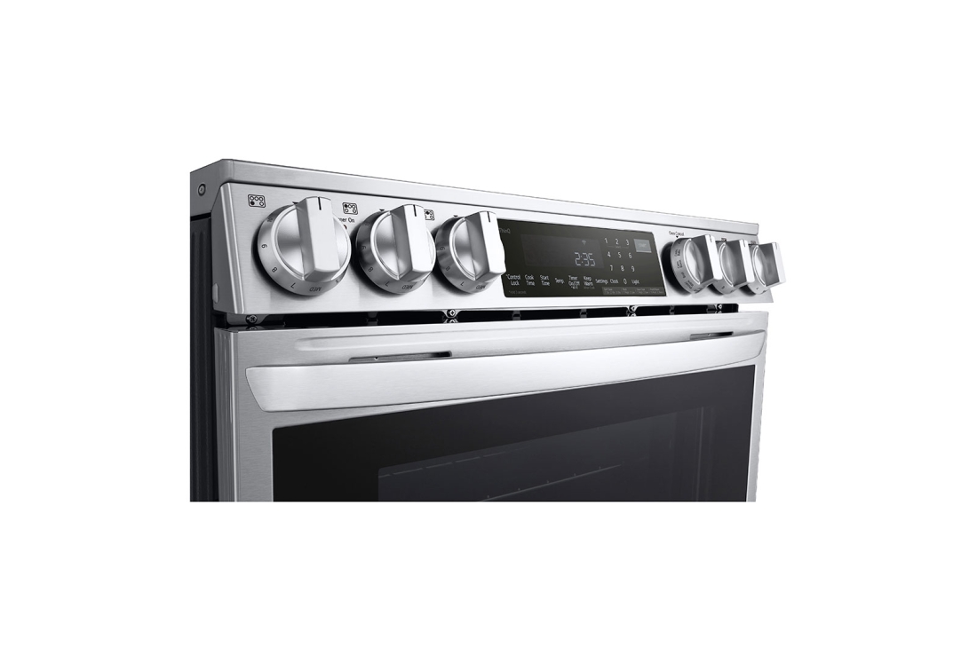 LG Cuisinière à induction encastrable intelligente de 6,3 pi³ avec technologie InstaView<sup>MD</sup>, ProBake Convection<sup>MD</sup>, Air Fry et Air Sous Vide, LSIL6336F