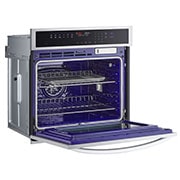 LG Four mural de 4,7 pi³ | Conv. véritable, sous vide à la vapeur, Air Fry, InstaView<sup>🅫</sup>, SelfClean, EasyClean<sup>🅫</sup>, intell., acier inox., WSEP4727F