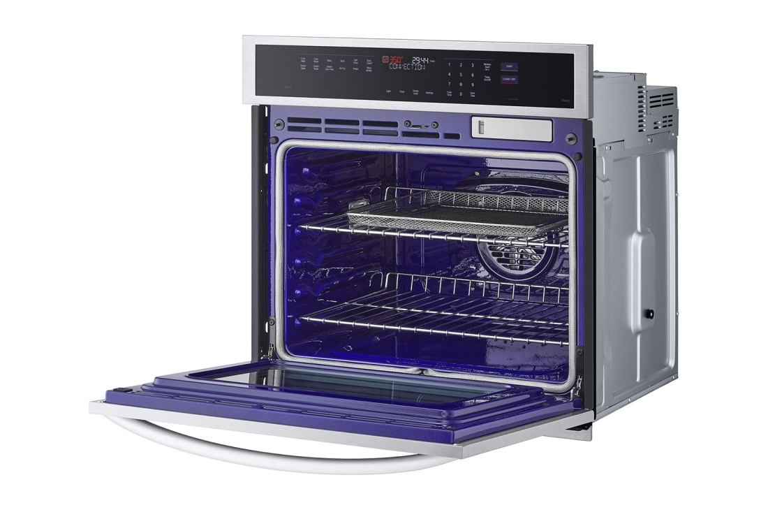 LG Four mural de 4,7 pi³ | Conv. véritable, sous vide à la vapeur, Air Fry, InstaView<sup>🅫</sup>, SelfClean, EasyClean<sup>🅫</sup>, intell., acier inox., WSEP4727F
