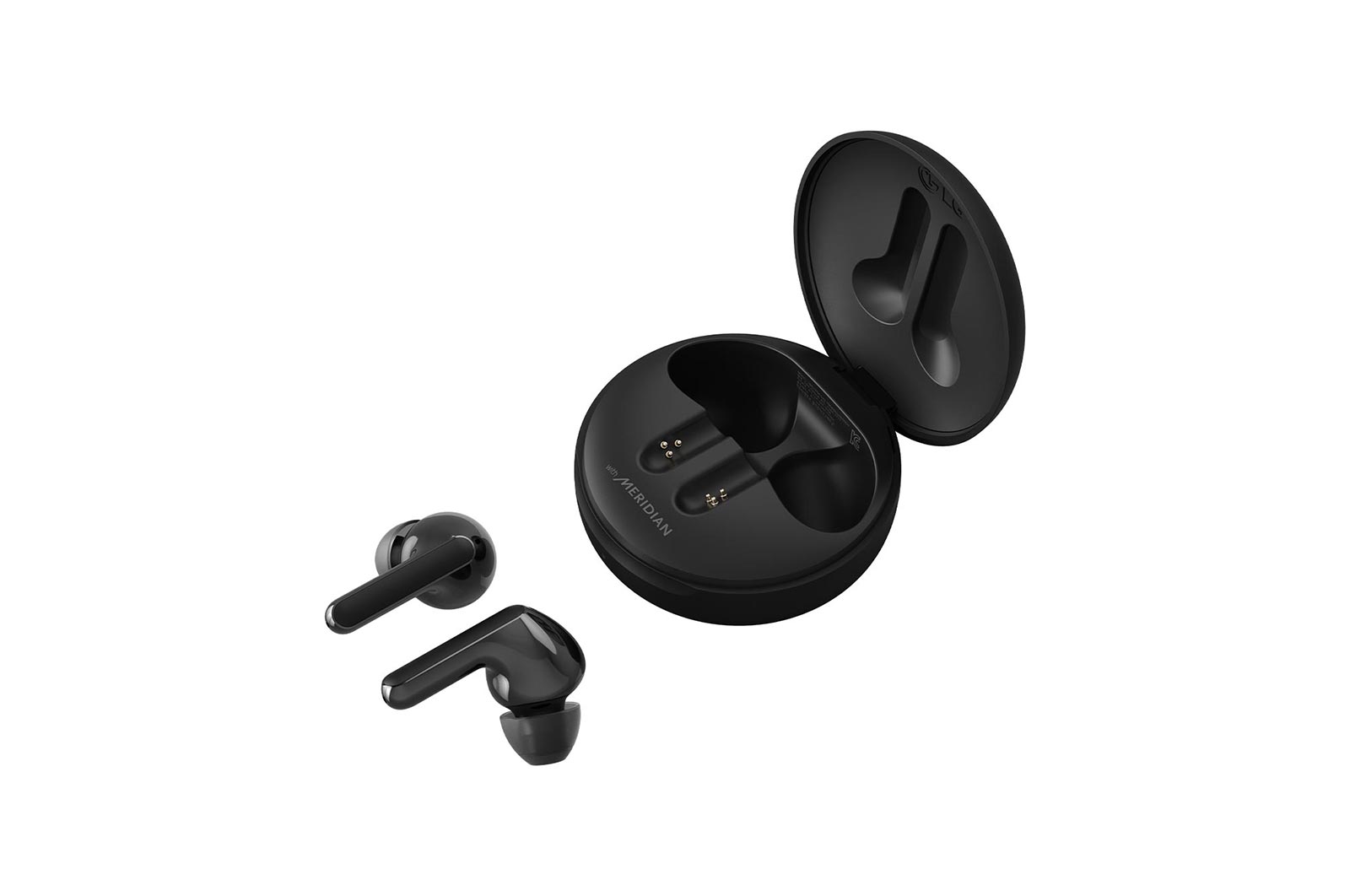 LG Véritables écouteurs sans fil LG TONE Free HBS-FN6 avec technologie Meridian Audio et boîtier de recharge UVnano , HBS-FN6