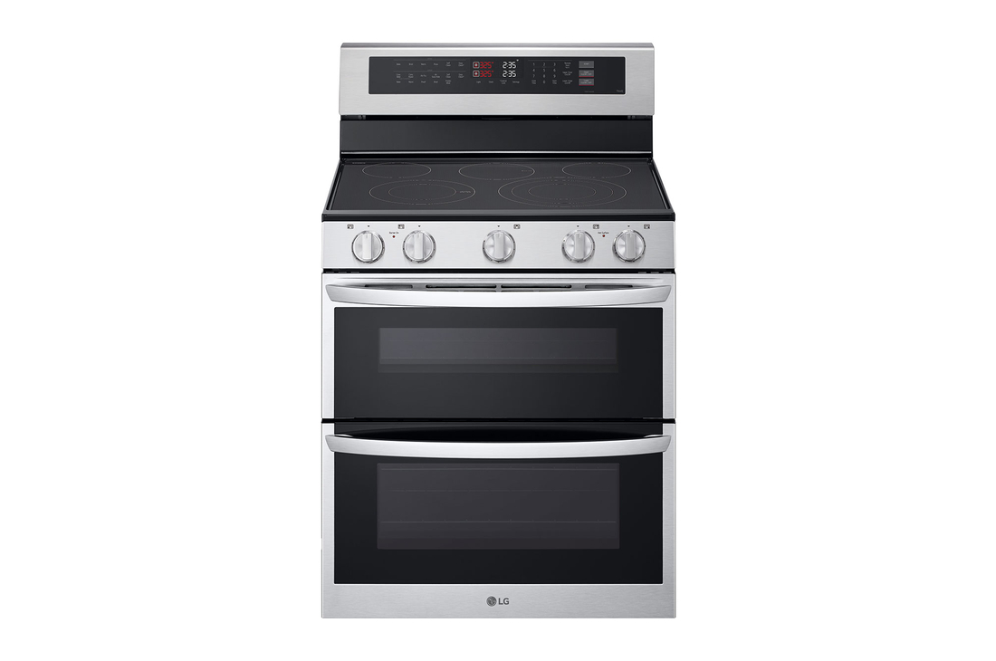 Vue avant de LG Appareils de cuisson, Cuisinieres LDEL7324SE
